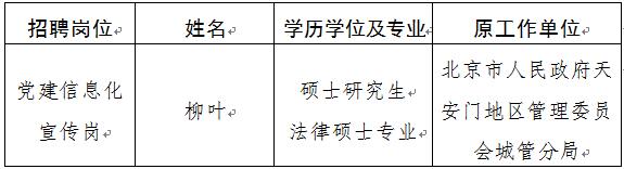 人民法院信息技术服务中心
2018年公开招聘拟聘用人员公示 - 中华人民共和国最高人民法院