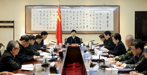 孟建柱:更好肩负起依法治国实践者推动者责任