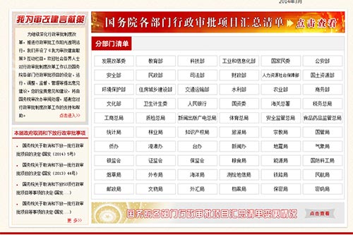 权力清单，政府“割肉”的过程